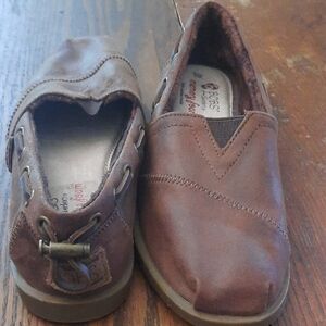 BOBS from Skechers Brown Moccasins Slip-On Shoes